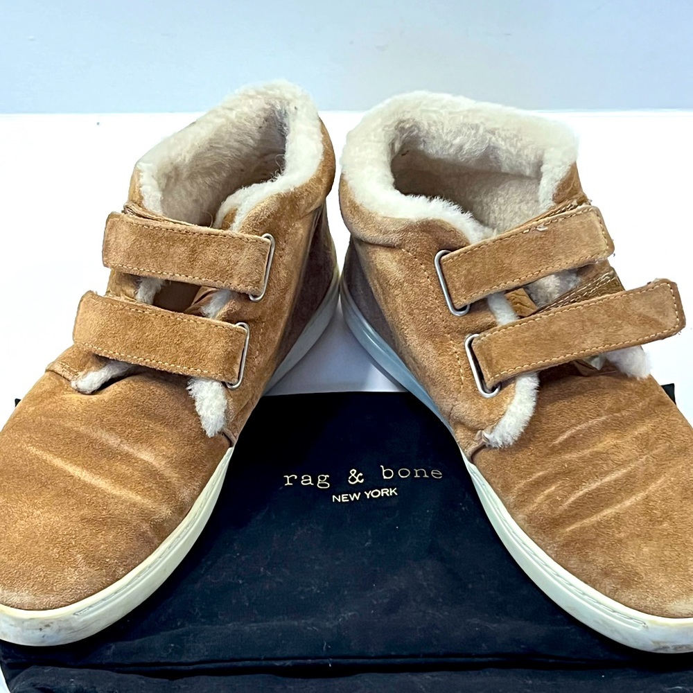 Rag & Bone Shearling Lined Sneakers